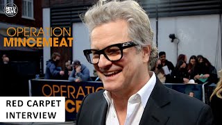 Operation Mincemeat  Colin Firth on being fascinated by the crazy dreams  oddball characters