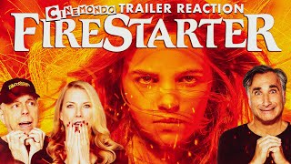 Firestarter Trailer Reaction  Stephen King  Zac Efron