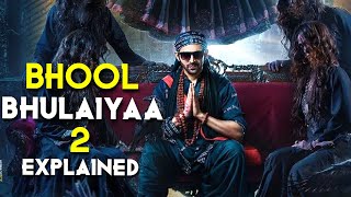 Bhool Bhulaiyaa 2 Movie Explained In Hindi  Bhool Bhulaiyaa 2 2022 Full Movie  GHOST SERIES