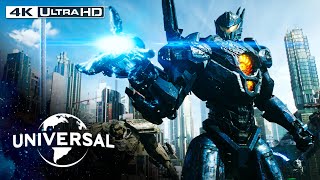 Pacific Rim Uprising  Defending Tokyo From a Kaiju Attack in 4K HDR