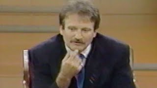 Robin Williams Interview on Donahue in 1989
