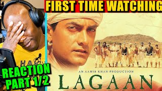 LAGAAN ONCE UPON A TIME IN INDIA  Movie Reaction Part 1  Aamir Khan  Ashutosh Gowariker