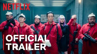 Money Heist Korea  Joint Economic Area  Official Trailer  Netflix