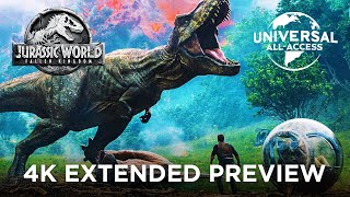 Jurassic World Fallen Kingdom in 4K Ultra HD Chris Pratt  Reunited With Blue  Extended Preview
