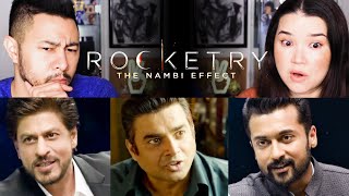 ROCKETRY THE NAMBI EFFECT  R Madhavan  Simran Bagga  English  Tamil Trailer Reactions