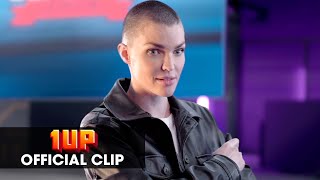 1UP 2022 Movie Official Clip Naming The Teammates And Their Powers  Ruby Rose Paris Berelc