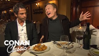 Conans Dinner With Jordan Part 1  Late Night with Conan OBrien