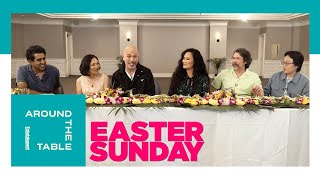 The Cast of Easter Sunday on Asian Representation  Around the Table  Entertainment Weekly