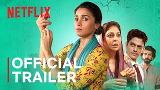 Darlings  Official Trailer  Alia Bhatt Shefali Shah Vijay Varma Roshan Mathew  Netflix India