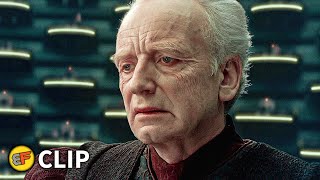 Jar Jar Gives Palpatine Emergency Powers  Star Wars Attack of the Clones 2002 Movie Clip HD 4K