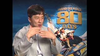 Around The World In 80 Days Jackie Chan  Steve Coogan Exclusive Interview  ScreenSlam