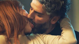 Scenes from a Marriage 1x04  Kiss Scene  Mira and Jonathan Jessica Chastain and Oscar Isaac