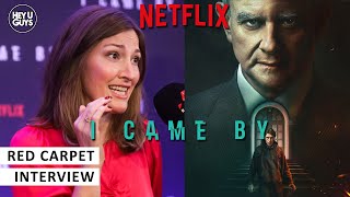 Kelly Macdonald Red Carpet Interview  I Came By and getting involved with Netflixs dark new film