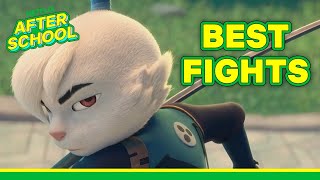 The FIERCEST Fights in Samurai Rabbit Compilation   Samurai Rabbit The Usagi Chronicles