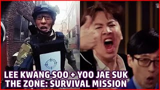 Running Man Yoo Jaesuk and Lee Kwangsoo reunite through The Zone Survival Mission