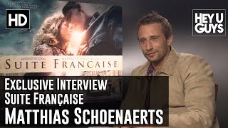 Matthias Schoenaerts Exclusive Interview  Suite Franaise
