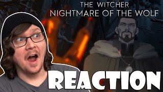 THE WITCHER NIGHTMARE OF THE WOLF  Movie ReactionReview Netflix Anime