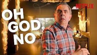 The Most Disastrous OH GOD NO Moments in Man Vs Bee  Netflix