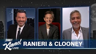 10YearOld Daniel Ranieri  George Clooney on Movie The Tender Bar  PlayStation 5 Drama with Jimmy