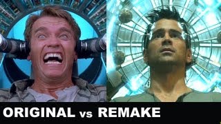 Total Recall 2012 vs 1990  Beyond The Trailer