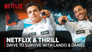 Lando Norris and Daniel Ricciardo react to Netflixs Formula 1 Drive to Survive S4