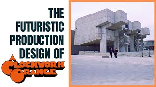 The Real Futuristic Art and Locations Kubrick Found for A Clockwork Orange