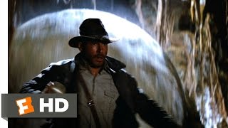 Raiders of the Lost Ark 110 Movie CLIP  The Boulder Chase 1981 HD