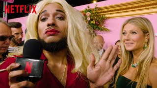 Joanne the Scammer Meets Gwyneth Paltrow at The Politician Premiere  Netflix