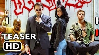 THE DEFENDERS Official Trailer TEASER 2017 Marvel Netflix TV Show HD