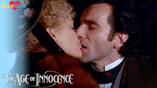 Archer and The Countess Share A Passionate Kiss  The Age Of Innocence  Love Love