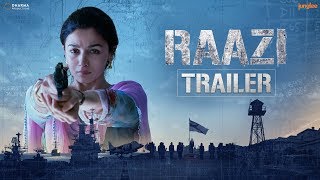 Raazi Official Trailer  Alia Bhatt Vicky Kaushal  Directed by Meghna Gulzar  11th May 2018