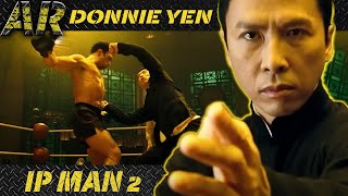 DONNIE YEN vs Twister Full Fight  IP MAN 2 2010