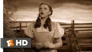 Somewhere Over the Rainbow  The Wizard of Oz 18 Movie CLIP 1939 HD