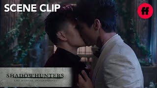 Shadowhunters  Season 1 Episode 12 Magnus Stops Alecs Wedding  Freeform
