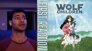 Watching Wolf Children 2012 FOR THE FIRST TIME  Movie Reaction