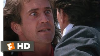 Lethal Weapon 410 Movie CLIP  Do You Really Wanna Jump 1987 HD
