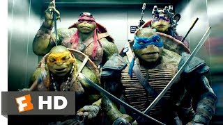 Teenage Mutant Ninja Turtles 2014  Elevator Freestyle Scene 810  Movieclips