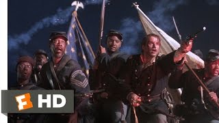 Glory 88 Movie CLIP  Breaching Fort Wagner 1989 HD