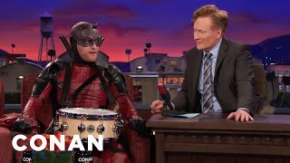 Adam Pallys Interview As Snaredevil Goes Completely Off The Rails  CONAN on TBS