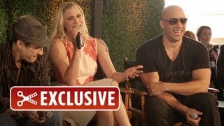Riddick Nerd HQ Exclusive Panel  Vin Diesel Katee Sackhoff David Twohy