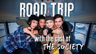 The Society Cast Takes a Road Trip  Netflix