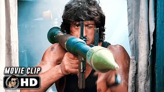 RAMBO FIRST BLOOD PART II Clip  The Boat Fight 1985