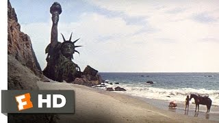 Planet of the Apes 55 Movie CLIP  Statue of Liberty 1968 HD