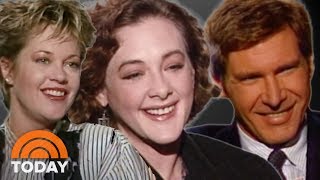 Working Girl Stars Melanie Griffith And Harrison Ford Talk Movie In 1988  TODAY Show