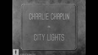 Charlie Chaplin  City Lights 1931  Opening Scene