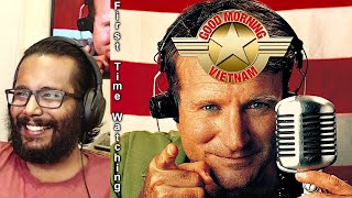 Good Morning Vietnam 1987 Reaction  Review FIRST TIME WATCHING