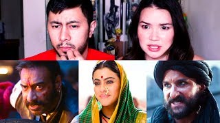 TANHAJI THE UNSUNG WARRIOR  Ajay Devgn  Kajol  Saif Ali Khan  Trailer 2 Reaction  Jaby Koay