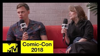Bill Skarsgrd and Sissy Spacek on Castle Rock Stephen King  More  ComicCon 2018  MTV