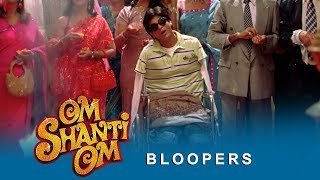 Om Shanti Om  Bloopers  Shah Rukh Khan Deepika Padukone Sanjay Dutt  Salman Khan