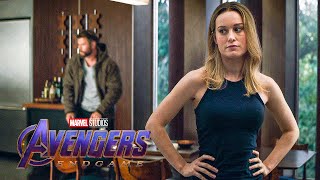 Avengers Meet Captain Marvel Scene  AVENGERS 4 ENDGAME 2019 Movie Clip